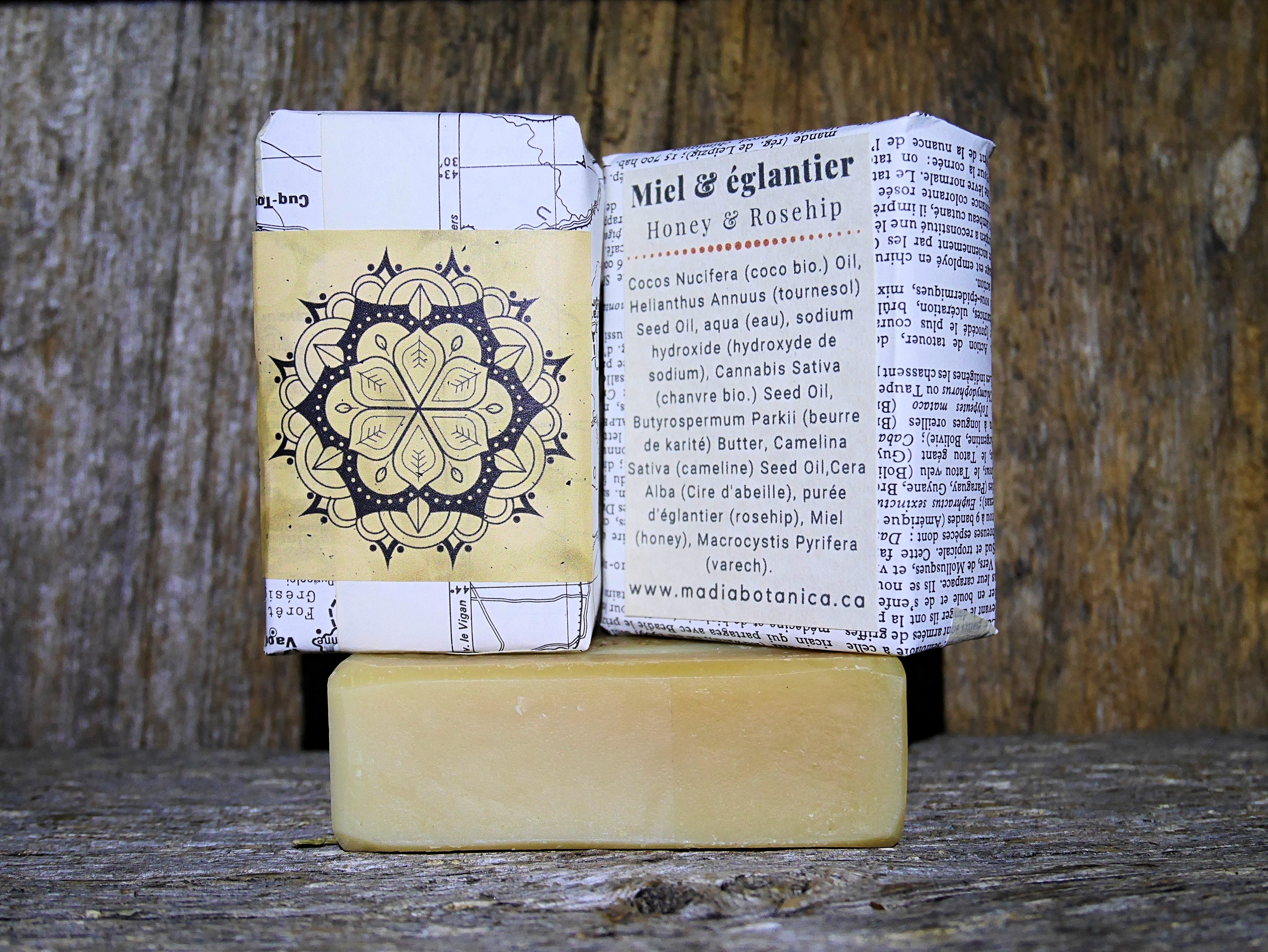 Honey and Rosehip soap- 3 pack