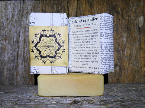 Honey nettle shampoo bar
