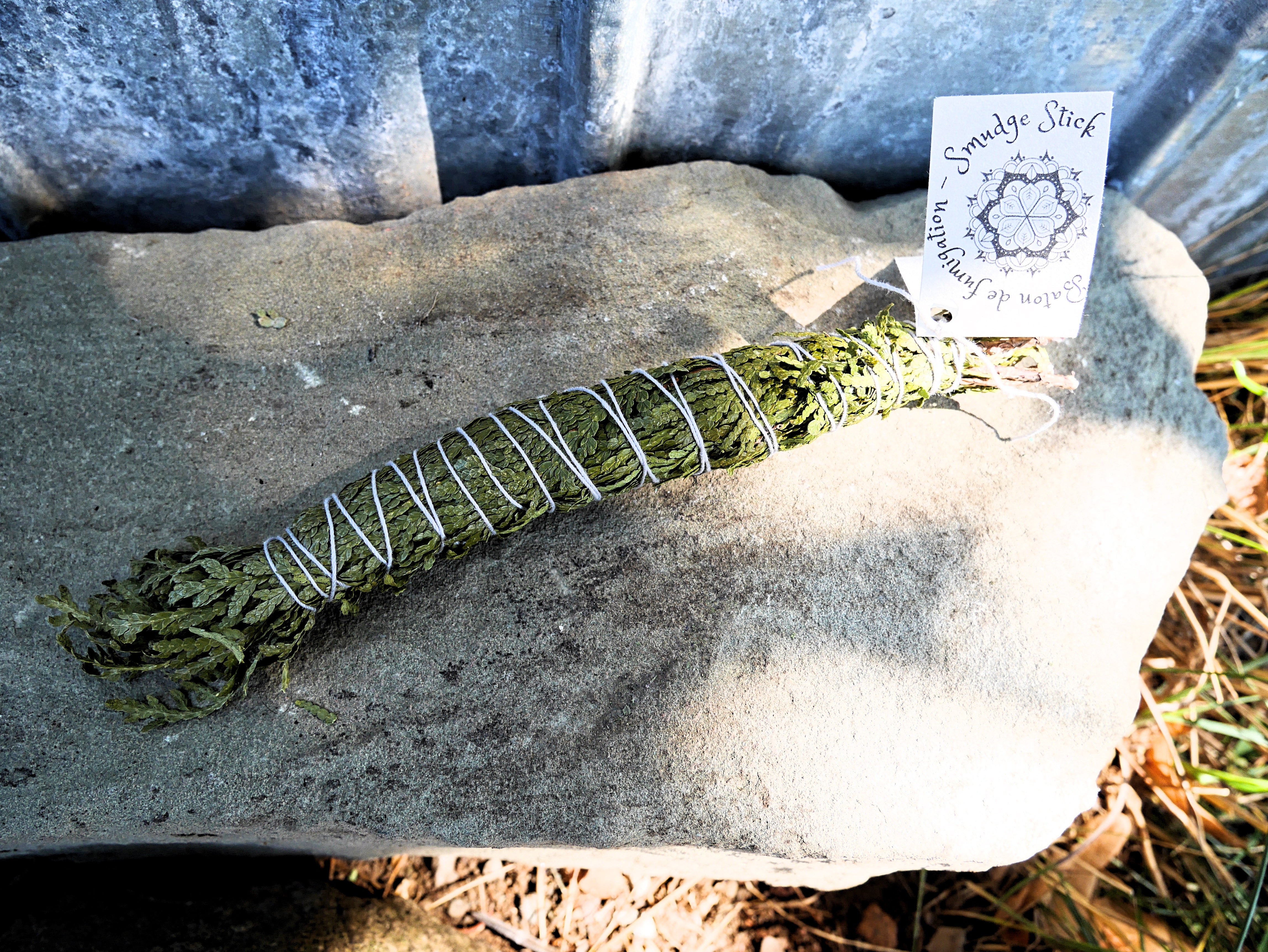 Cedar smudge stick