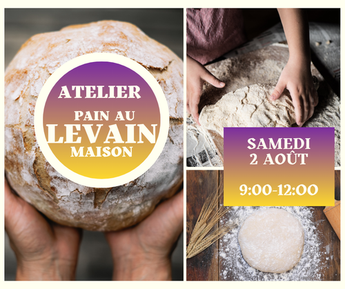 Atelier: fabrique ton pain au levain