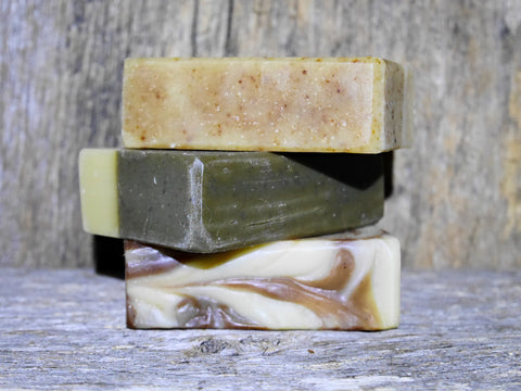 Cedar and spruce soap
