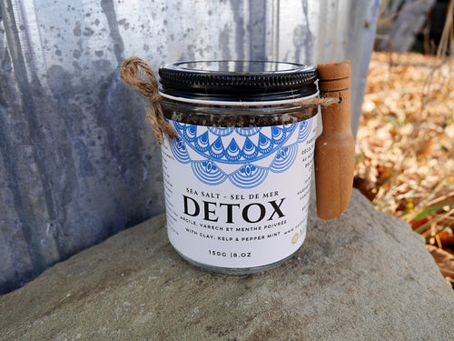 Bain Detox au sel marin