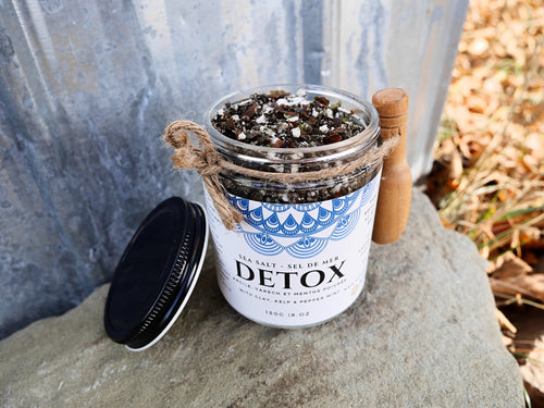 Bain Detox au sel marin